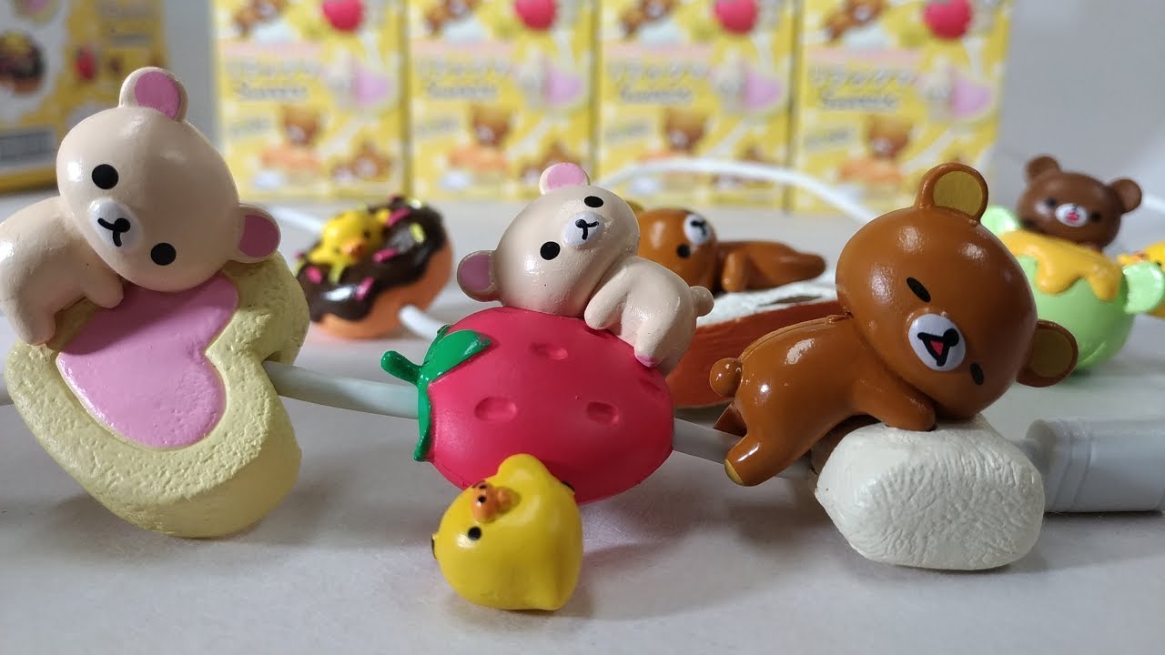 CORD KEEPER! Rilakkuma Sweets Re-ment Candy Toy