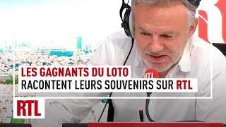 When lottery winners share their memories on RTL