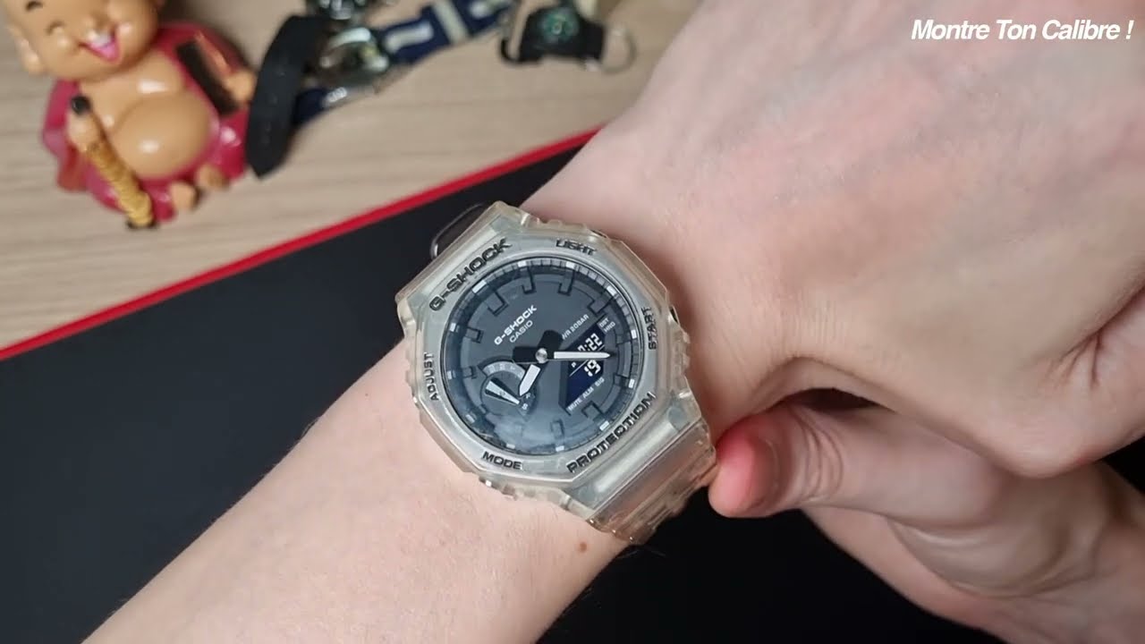 Casio Gshock Wrist Transparent Ga2100 Une Montre MÉDUSE Pour L'été