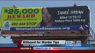 2013 murder victim's picture featured on billboard