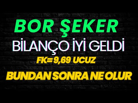 BOR ŞEKER BUNDAN SONRA NE OLUR. STRATEJİ NASIL OLMALI