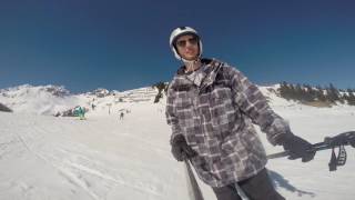 Skiing St Anton, Austria 2016