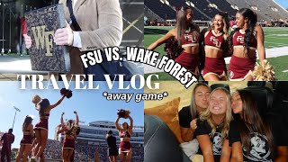 Florida State vs Wake Forest GAMEDAY VLOG *away game*