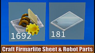 Famous Foundry Craft Firmarlite Sheet & Robot Parts Wealth