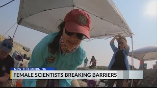 Female scientists breaking barriers