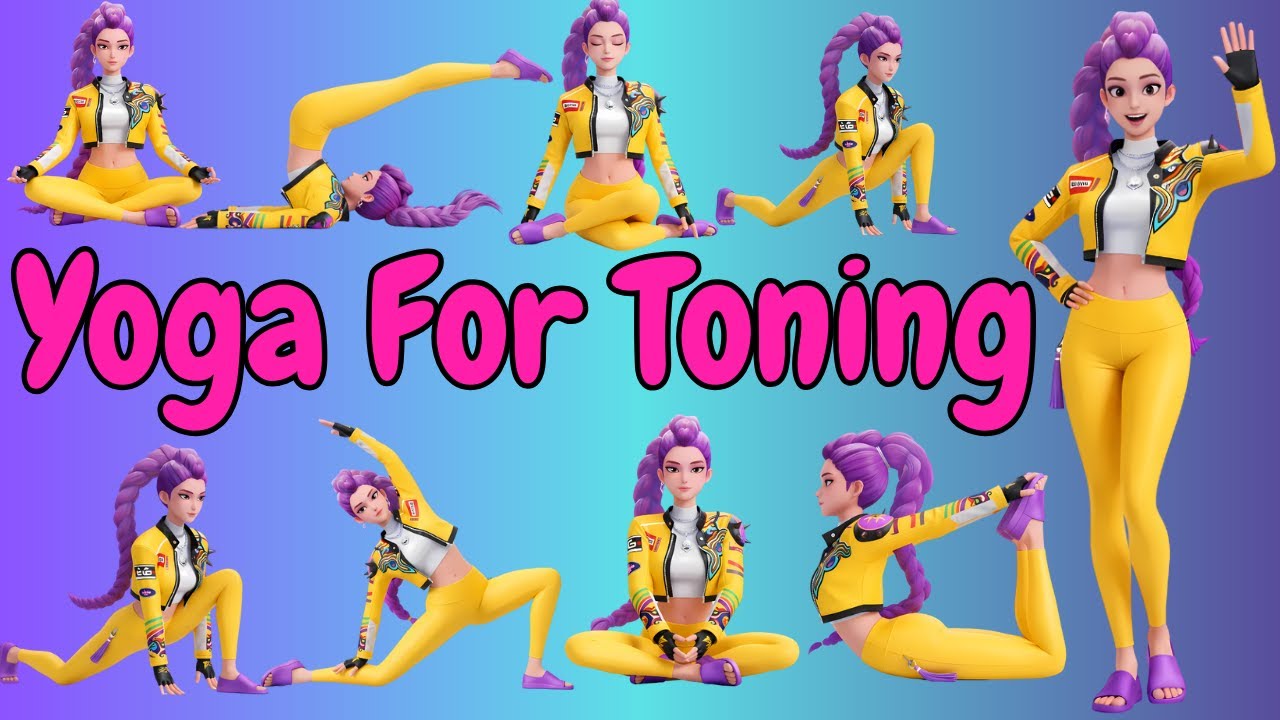 Yoga for Body Toning | | Basic Yoga Poses for Kids  Flexibility Exercises |YOGA WITH RUMI