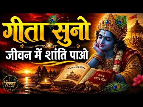 रोज गीता सुनो, शांति पाओ | Geeta Saar | Shree Krishna motivational speech |#krishnamotivation