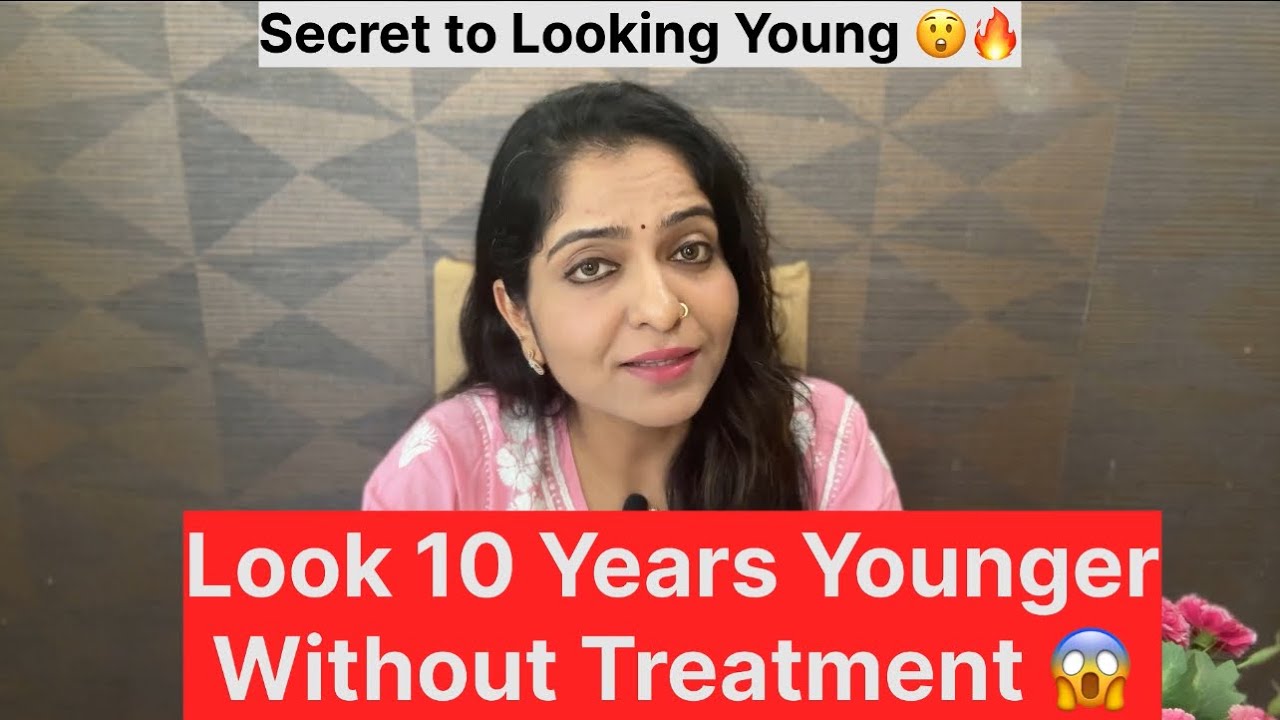 Look 10 years younger without treatment 😲😱