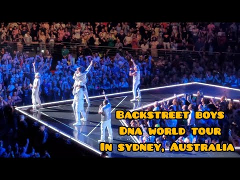 BACKSTREET BOYS DNA WORLD TOUR 2023 IN SYDNEY AUSTRALIA [FULL VIDEO]