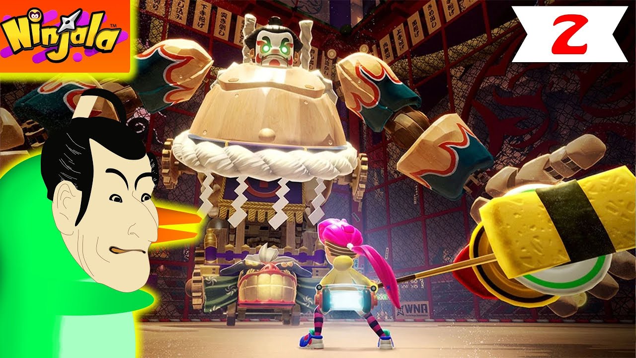 Ninjala - Giant Kabuki Attack!
