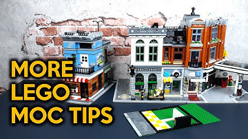 How to Build a LEGO Corner Modular Building (More Tips & Tricks)