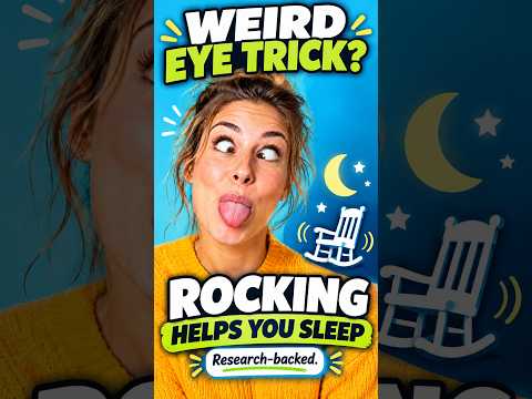 Why rocking actually helps you sleep — the real sleep science, not the viral eye trick, video by Clear Mind Utah in American Fork, Utah