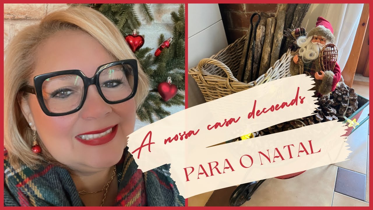 TOUR PELA CASA DECORADA PARA O NATAL 🎄/ SALA E COZINHA / FICOU LINDA / ITÁLIA 🇮🇹 - 2023