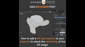 UV Grid Texture in Blender