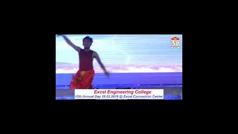 EXCEL Engineering College 12th Annual Day(28.2.2019) part 2