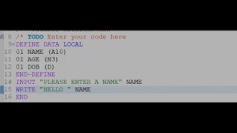 Natural / ADABAS Data Types #LearnWidMe