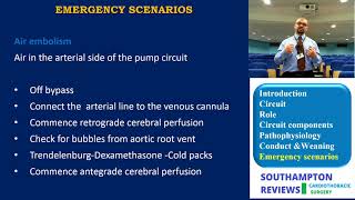 Cardiopulmonary Bypass: Emergency Scenarios