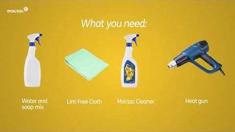 HOW TO VIDEOS: Mactac ColourWrap - Surface Preparation