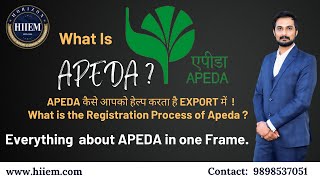What is APEDA ? How apeda works, registration process, Everything about apeda | By Sagar Agravat