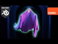 Ghost Animation with Cloth Simulation in Blender 2.9