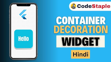 Master the Container Decoration in Flutter | Flutter Tutorials | #10