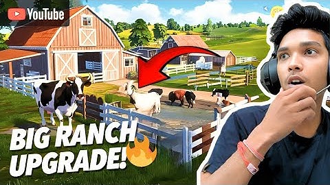 "BIG RANCH UPGRADE! 🏡🐄🐐 New Cow & Goat Added in Ranch Simulator!"