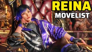 TEKKEN 8 | Reina Move List