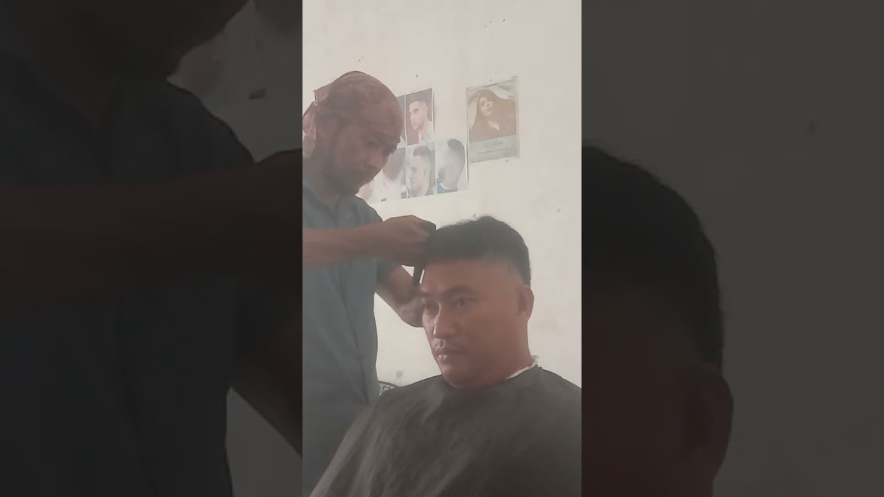 Fade haircut hair transformation 