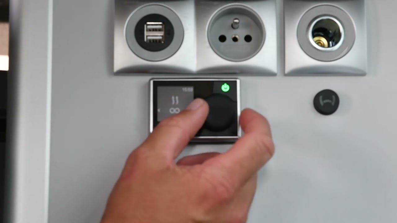 Fonctionnement de la commande de chauffage