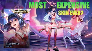 NEW TRUE HERTZ YARIA | MOST EXPENSIVE SKIN? 💀 | Honor of Kings