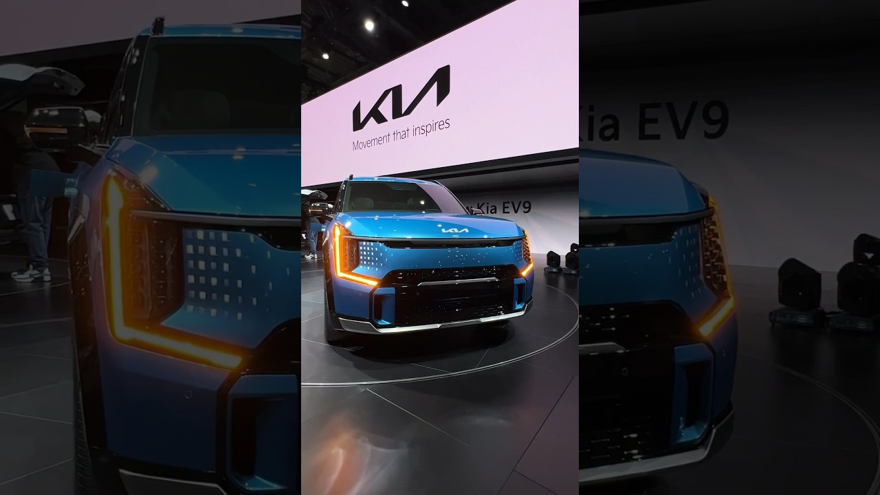 2024 Kia EV9 3-Row Electric SUV Revealed!