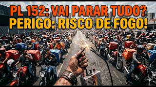 PROTESTO MOTOBOYS CUIABÁ: O CAOS DA PL 152 + TESTE DO INVERSOR QUE QUASE EXPLODIU! 🚨🔥