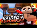 RAIDEO la BASE SECRETA de " AURONPLAY " en MINECRAFT | TROLLEOS EN MINECRAFT #255