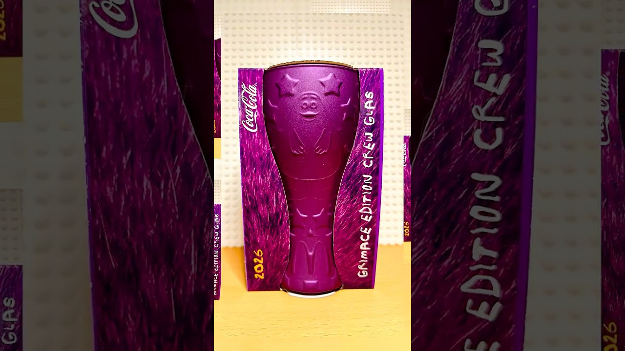 GRIMACE Glass Crew Edition 2026 #shorts #unboxing #grimace