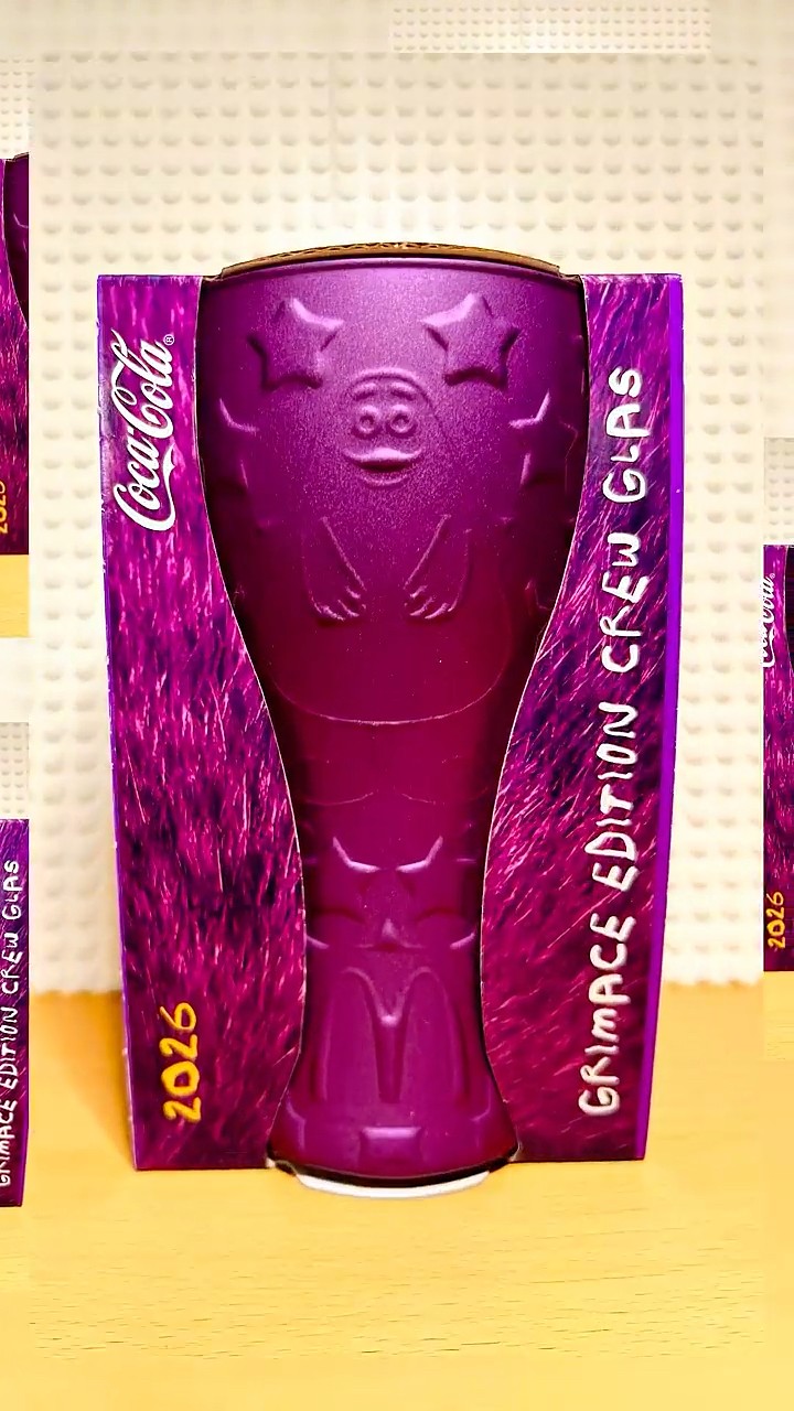 GRIMACE Glass Crew Edition 2026 #shorts #unboxing #grimace