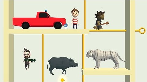 Pin Rescue - All Levels Gameplay Android, iOS