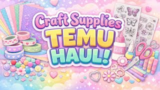 Temu Craft Haul #2 [06/04/26] CUTTING DIES, STAMPS AND LOTS MORE GOODIES.