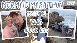 🧜‍♀️🏴‍☠️Mermaid Marathon Reading Vlog~Week One~2025🧜‍♀️🏴‍☠️
