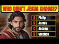Tough bible quiz  25 bible questions to test your bible knowledge  the bible quiz