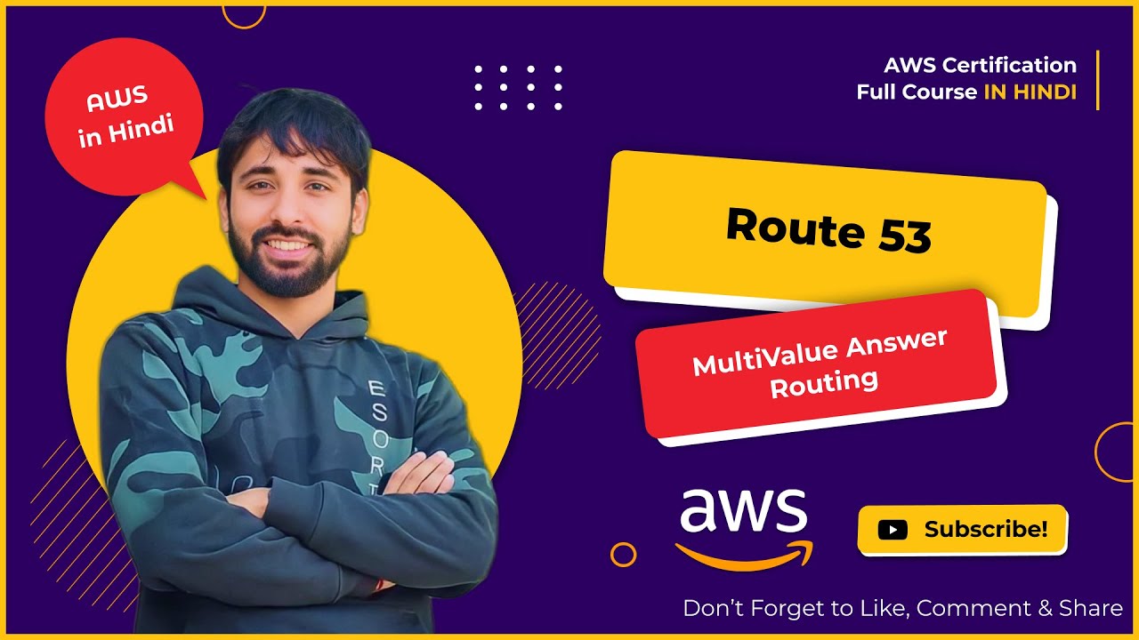AWS Tutorials 122 Route53 Multivalue Answer Routing Policy In aws-route-53-tutorial-what-is-route-53-how-to-use-route-53