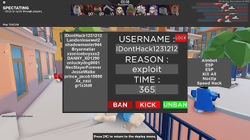 banning arsenal / counter blox hackers #9