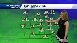 Sunny and mild Saturday, cloudy and breezy Sunday