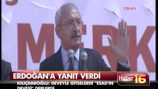 Kılıçdaroğlu Erdoğana Antalyadan Yanıt Verdi