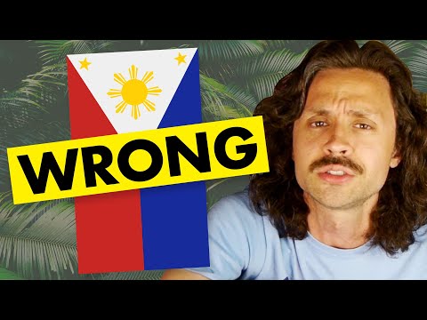 The Philippines flag's many rules #shorts