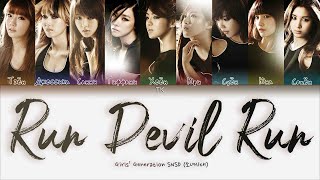 Girls’ Generation (SNSD) – Run Devil Run [ПЕРЕВОД НА РУССКИЙ/КИРИЛЛИЗАЦИЯ Color Coded Lyrics]