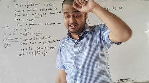 prove that 9AD²=7AB²