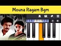 Mouna Ragam Bgm | Ilayaraja | Perfect Piano Tamil Songs