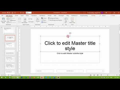Video Bai 4 SLIDE MASTER - youtube