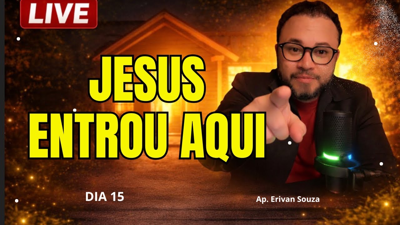 🔥 A Casa de Mateus Levi: Quando Jesus Entra, o Passado Perde o Poder | Oração Profética 8H