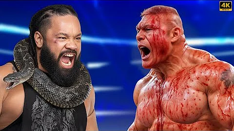 BROCK LESNAR VS JACOB FATU FULL MATCH ON AEW REVOLUTION 2026